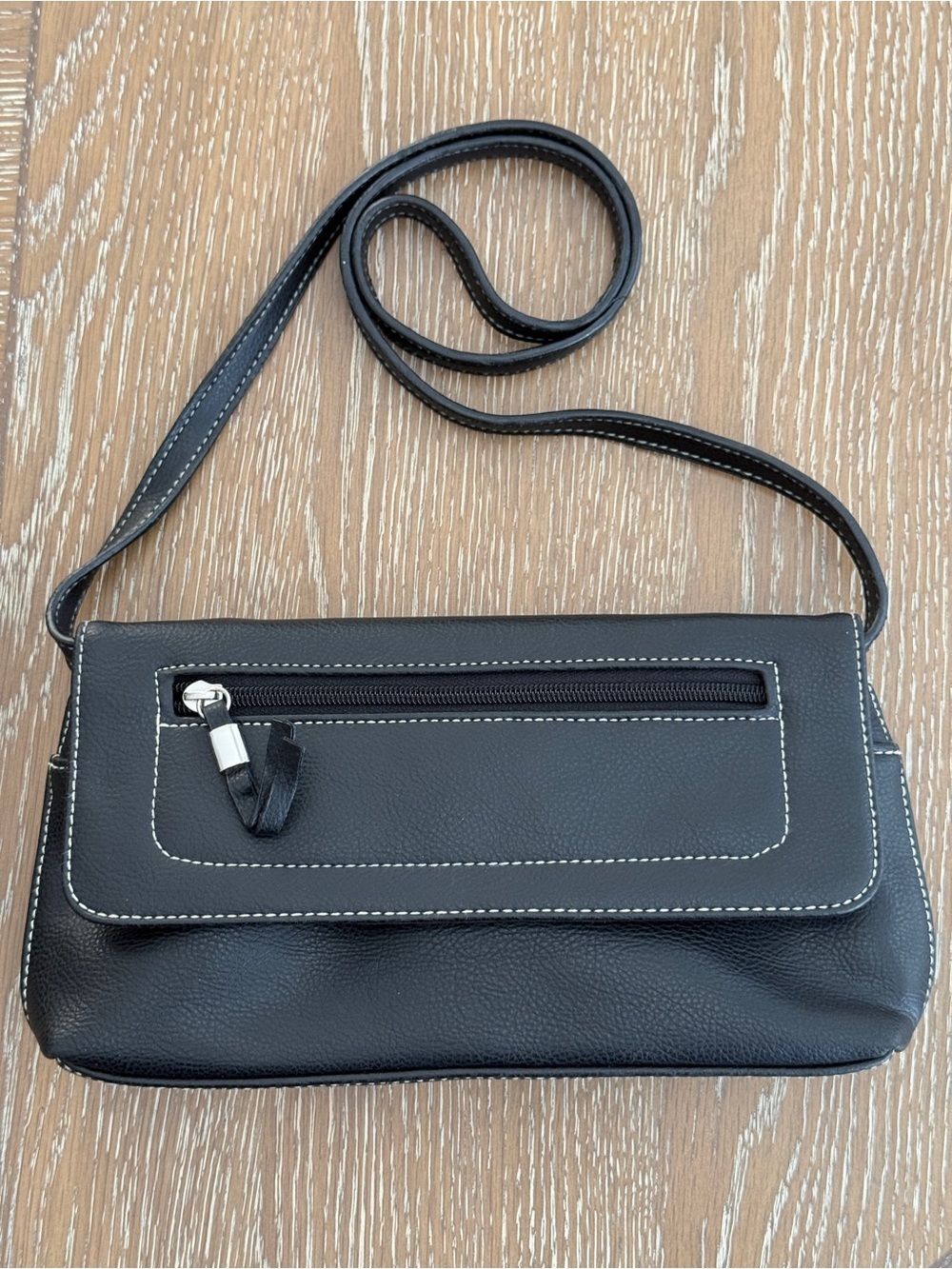 Crazy Horse by Liz Claiborne Black Small Crossbody Bag